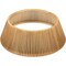 Best Choice Products 42in Christmas Tree Collar, Solid Wood Slatted Tree Skirt Holiday Accessory for Home